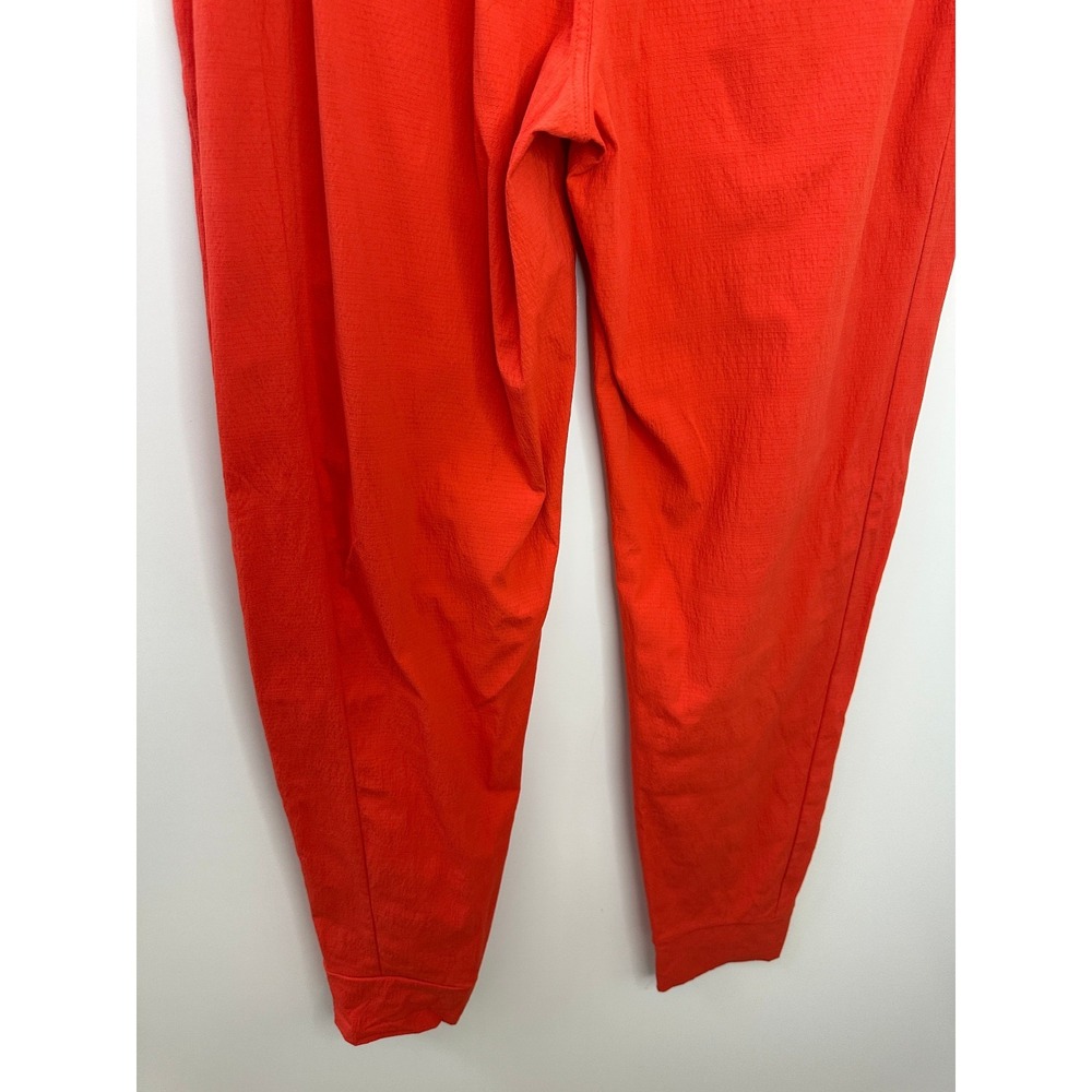 Athleta Trekkie North Jogger Pants Orange Flame Size 2 Hiking Wicking Ripstop - Picture 9 of 15